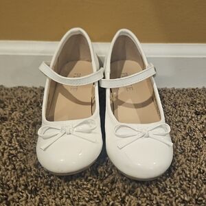 White Kids' Mary Jane Shoes